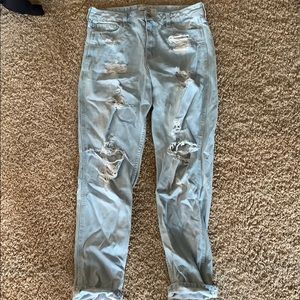 Hollister rip jeans